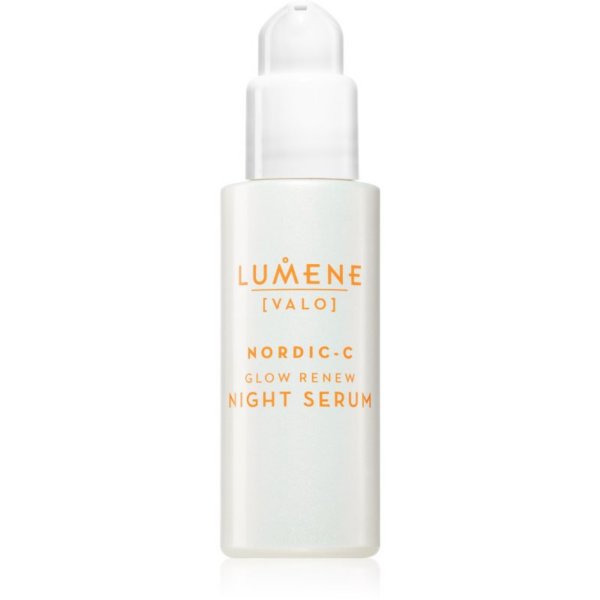 Lumene Nordic-C [VALO] Glow Renew éjszakai szérum az élénk és kisimított arcbőrért 30 ml-Ár