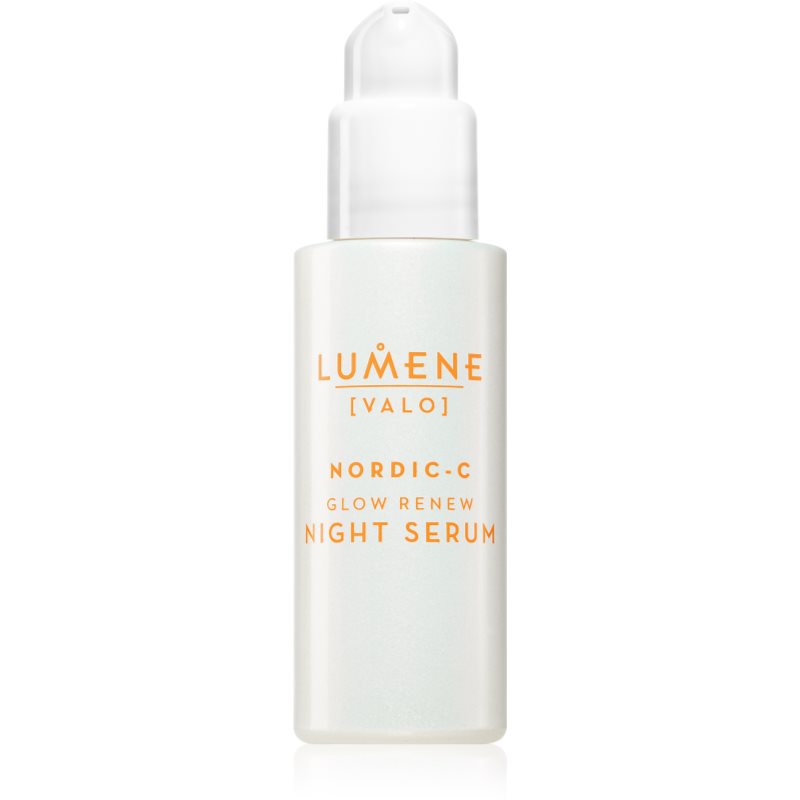 Lumene Nordic-C [VALO] Glow Renew éjszakai szérum az élénk és kisimított arcbőrért 30 ml-Ár