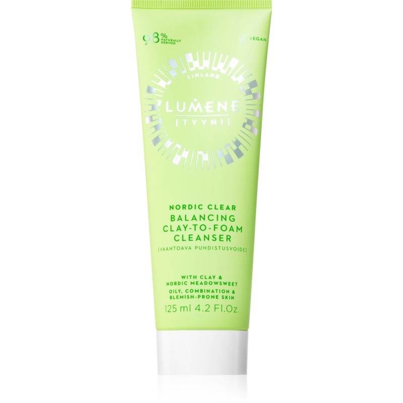 Lumene Nordic Clear [TYYNI] tisztító és szemlemosó hab zsíros és problémás bőrre 125 ml-Ár