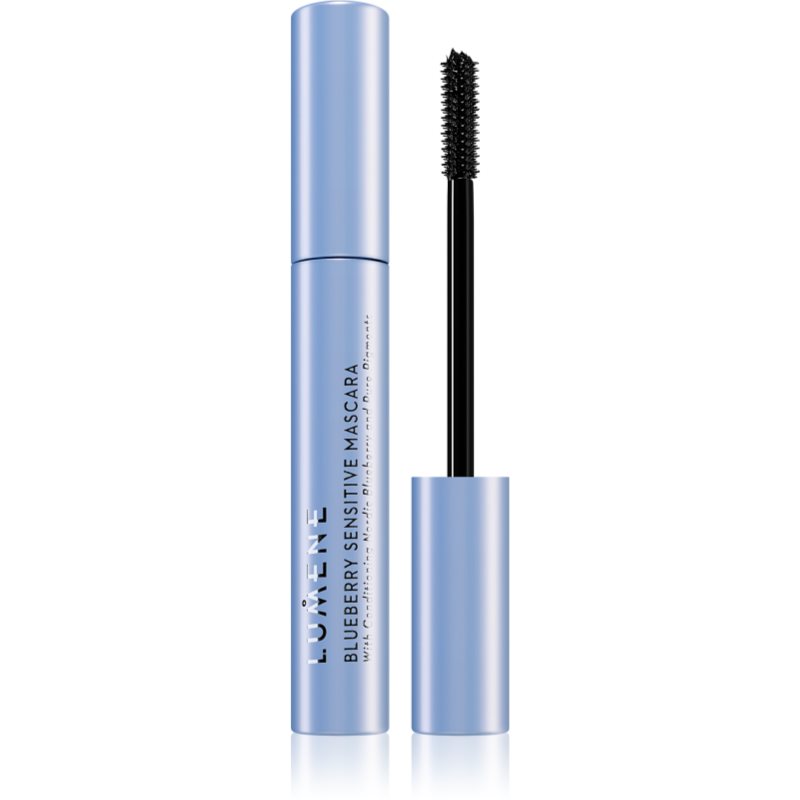 Lumene Nordic Makeup Blueberry Sensitive ápoló szempillaspirál érzékeny szemre árnyalat Black 9 ml-Eredeti