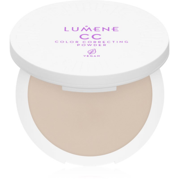 Lumene Nordic Makeup Color Correcting kompakt púder árnyalat No. 2 10 g-Ár