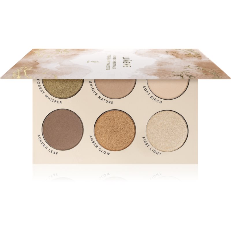 Lumene Nordic Makeup szemhéjfesték paletta Nordic Neutrals 8 g