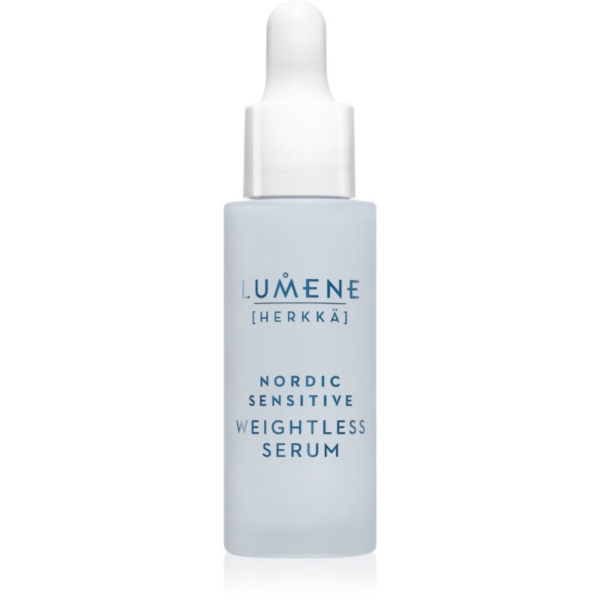 Lumene Nordic Sensitive [HERKKÄ] Weightless könnyű szérum az érzékeny bőr megnyugtatásához és erősítéséhez 30 ml