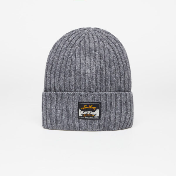 Lundhags Knak Wool Beanie Grey Melange Universal-alacsony-ár