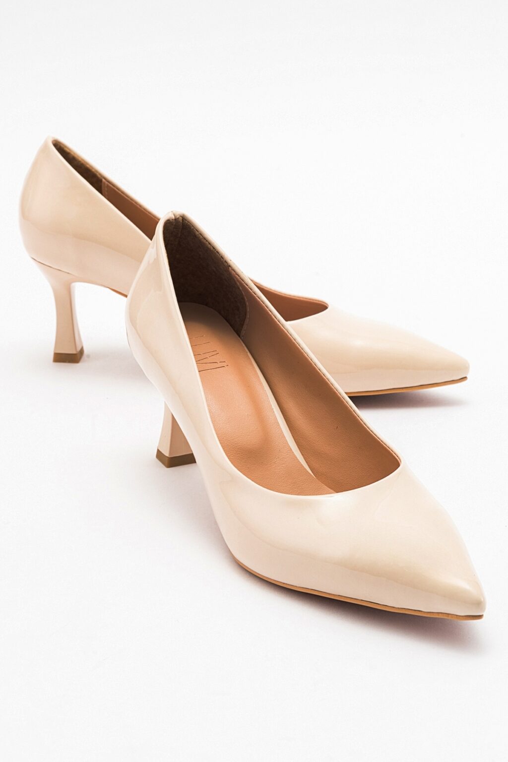 LuviShoes PEDRA Skin Patent Leather Women's Heeled Shoes