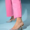 LuviShoes PERUN Beige Pearl Transparent Women's Thin Heeled Evening Dress Shoes