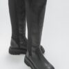 LuviShoes Shadow Black Women's Boots