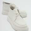 LuviShoes VALVE White Skin Women's Boots