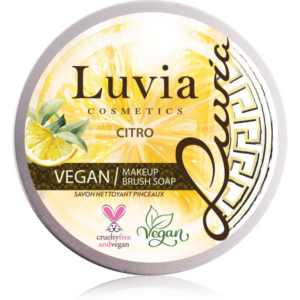 Luvia Cosmetics Brush Soap tisztító szappan kozmetikai ecsetekre illattal Citro 100 g-Ár