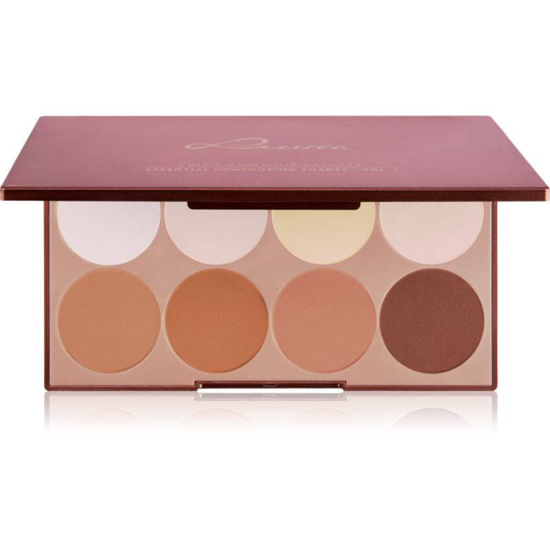 Luvia Cosmetics Prime Countour Vol. 1 Púderes highlight és kontúr paletta 8x3