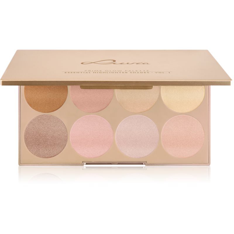 Luvia Cosmetics Prime Glow Vol. 1 bőrvilágosító paletta 8x3