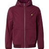Lyle & Scott Átmeneti dzseki  sárga / burgundi vörös / fekete-Ár