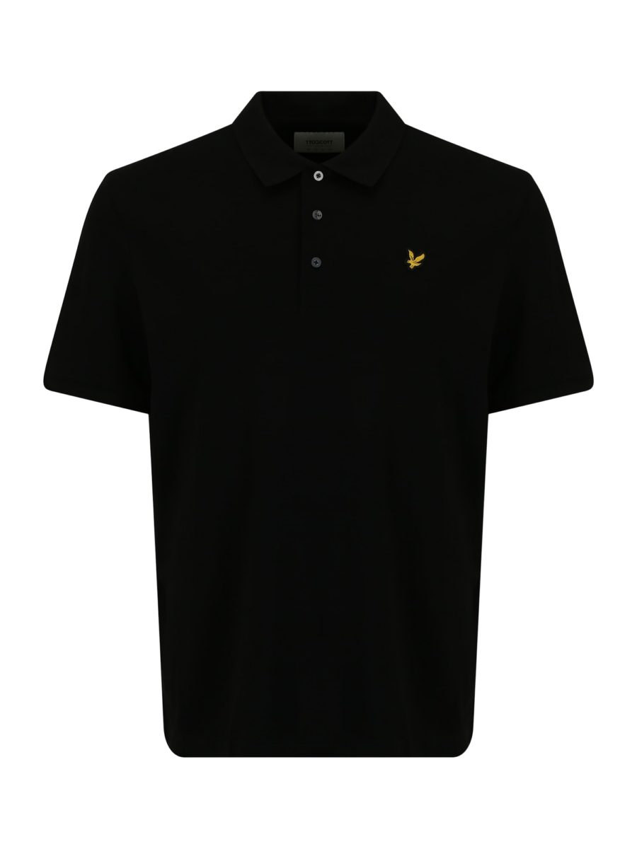 Lyle & Scott Big&Tall Póló  arany / fekete-Hungary