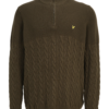 Lyle & Scott Big&Tall Pulóver  csokoládé / sárga / olíva-Ár