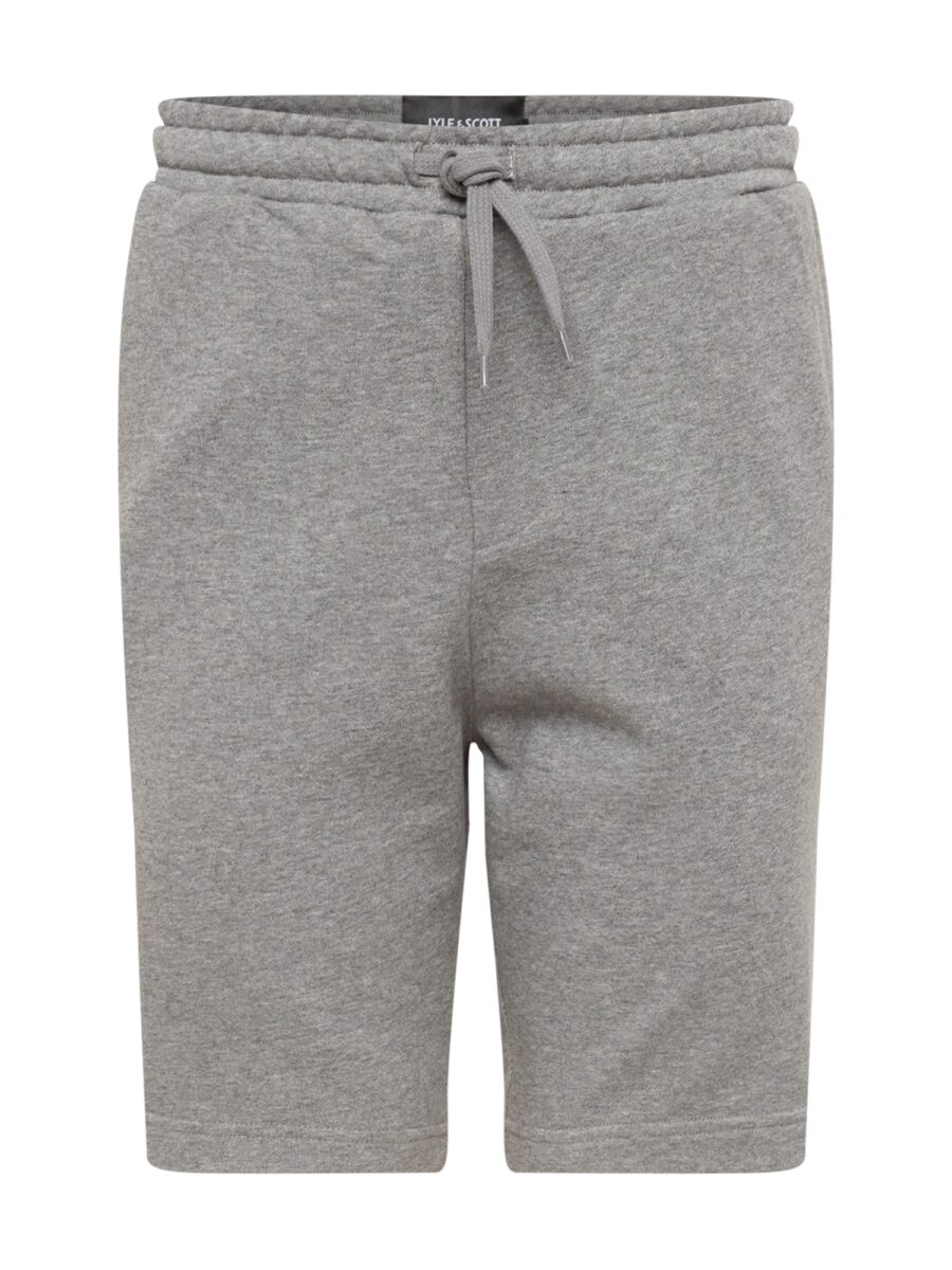 Lyle & Scott Nadrág  sárga / szürke melír / fekete-hu