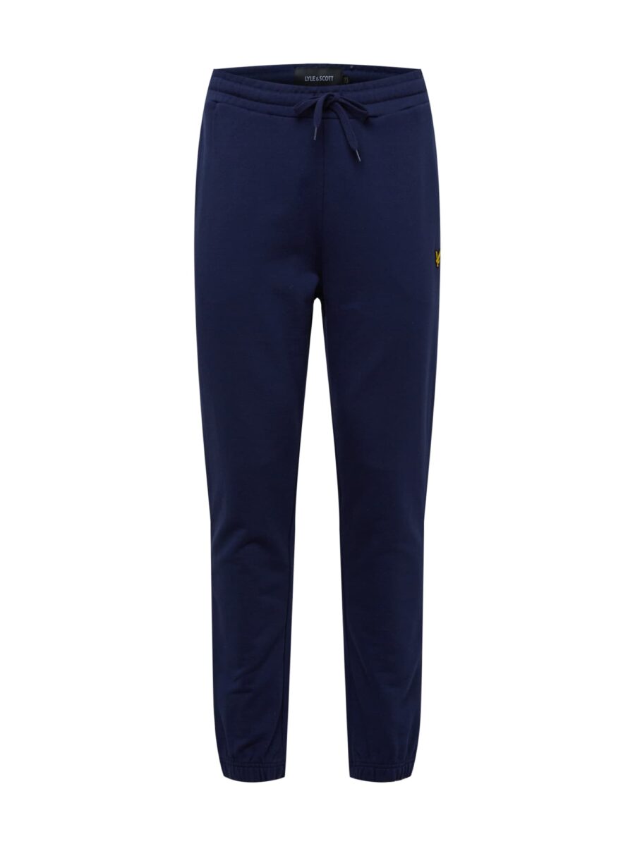 Lyle & Scott Nadrág  tengerészkék / sárga / fekete-hu