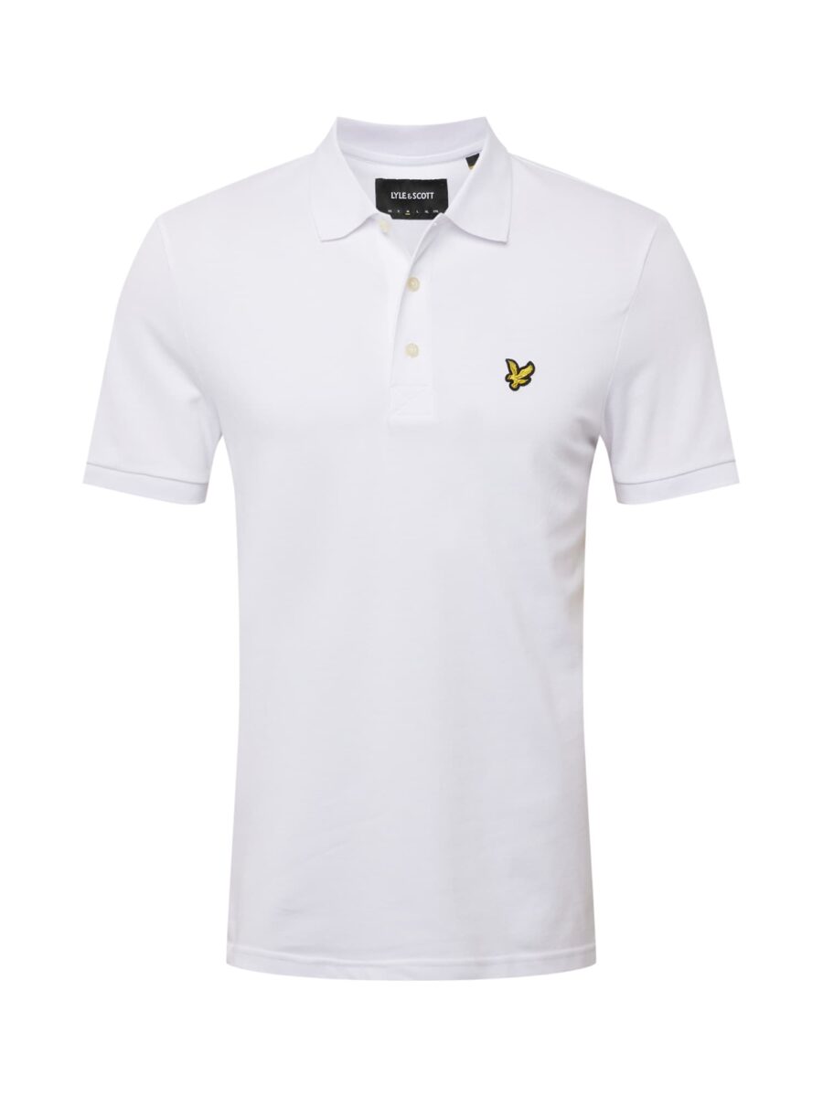 Lyle & Scott Póló  aranysárga / fekete / fehér-hu