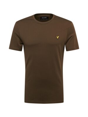 Lyle & Scott Póló  csokoládé / sárga / fekete-hu