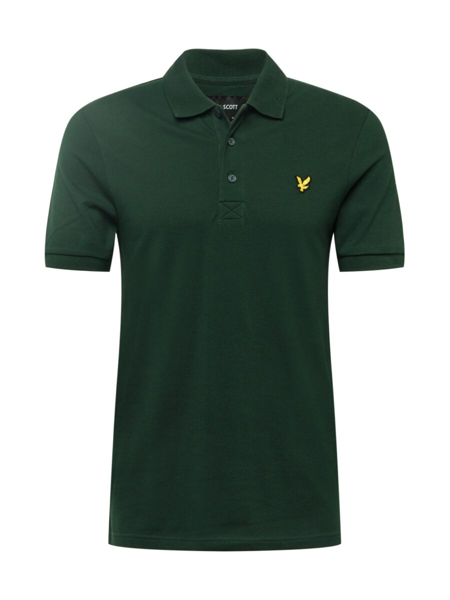 Lyle & Scott Póló  sárga / sötétzöld / fekete-hu