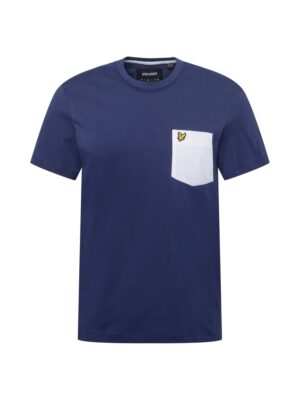 Lyle & Scott Póló  tengerészkék / fehér-hu