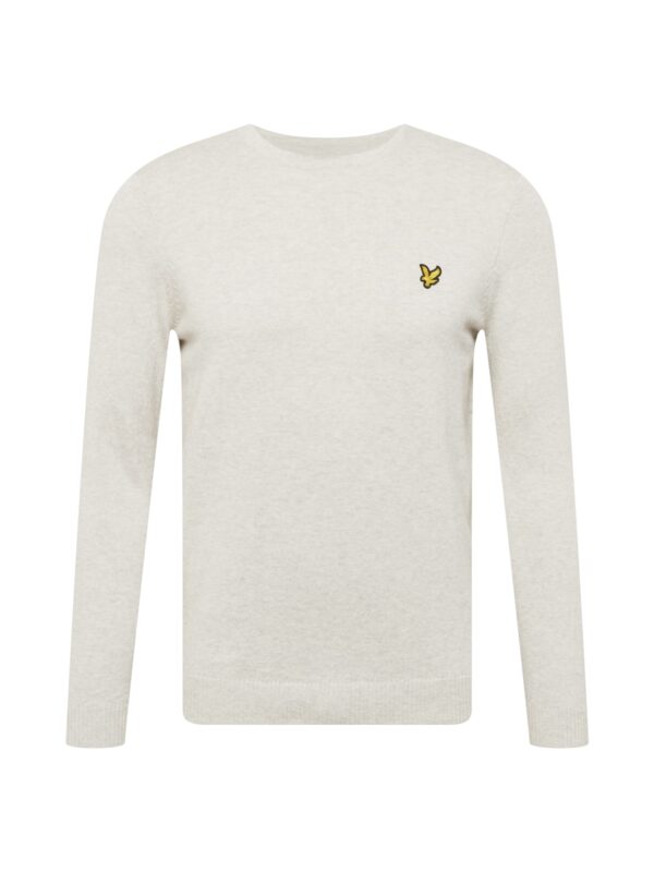 Lyle & Scott Pulóver  sárga / világosszürke / fekete-hu