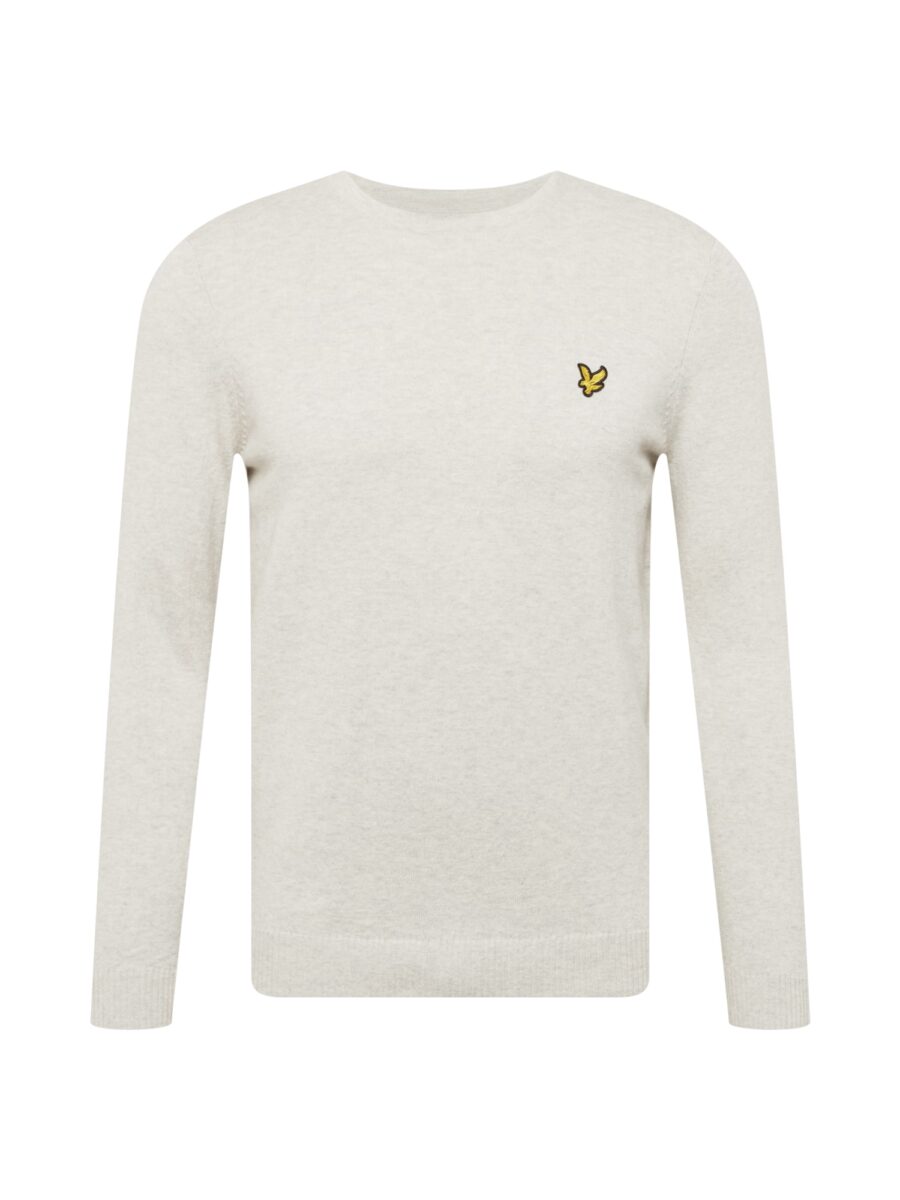 Lyle & Scott Pulóver  sárga / világosszürke / fekete-hu