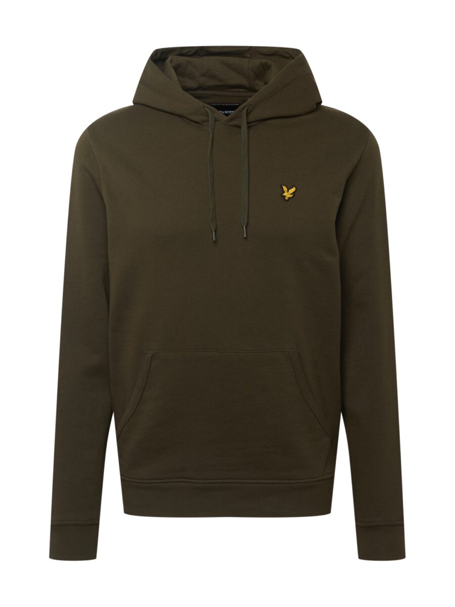 Lyle & Scott Tréning póló  sárga / olíva / fekete-hu