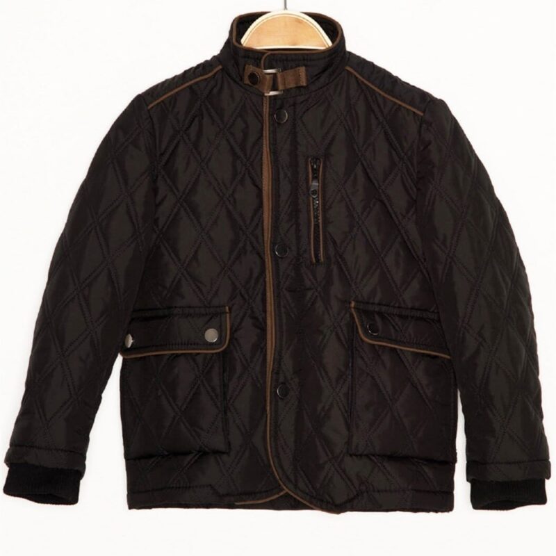 M3002 DEWBERRY BOYS' COAT-BLACK