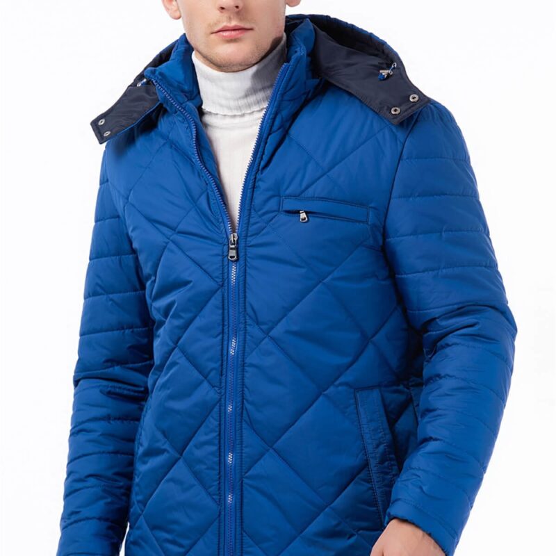 M8605 DEWBERRY MEN'S COAT-SAKS BLUE