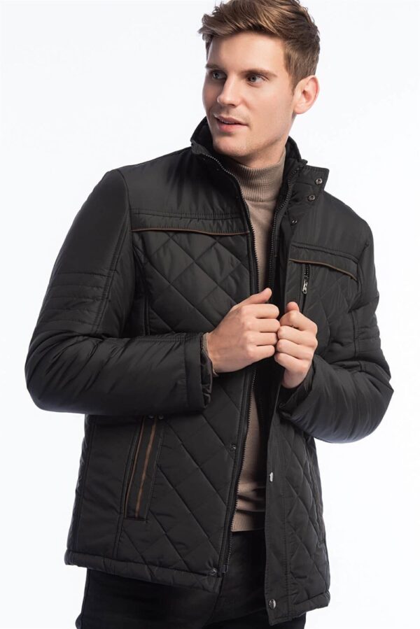 M8616 DEWBERRY MEN'S COAT-BLACK