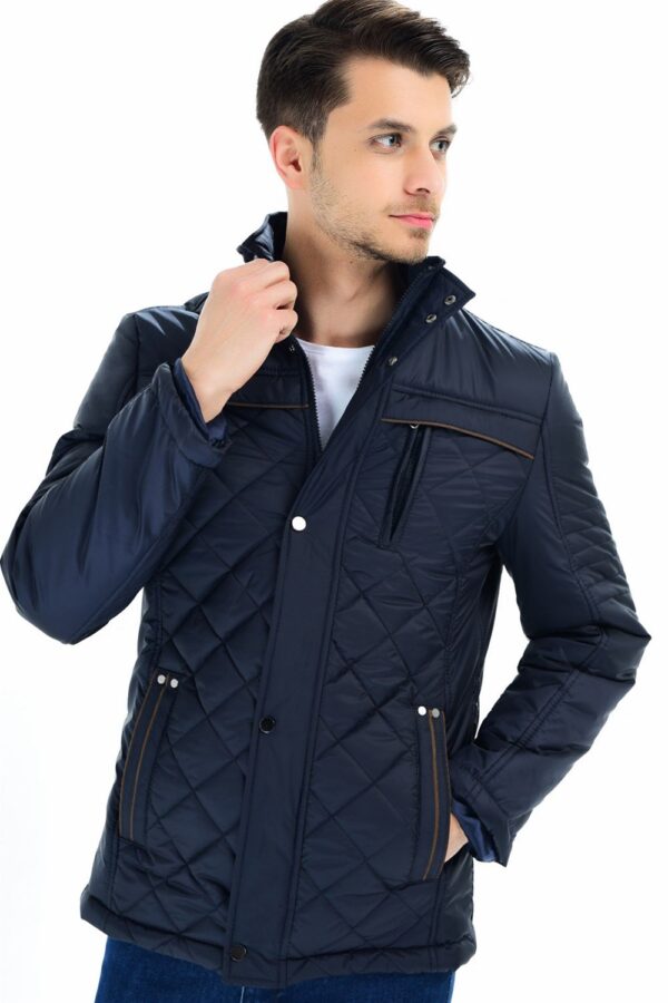M8616 DEWBERRY MEN'S COAT-NAVY BLUE