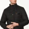 M8625 DEWBERRY MEN'S COAT-BLACK