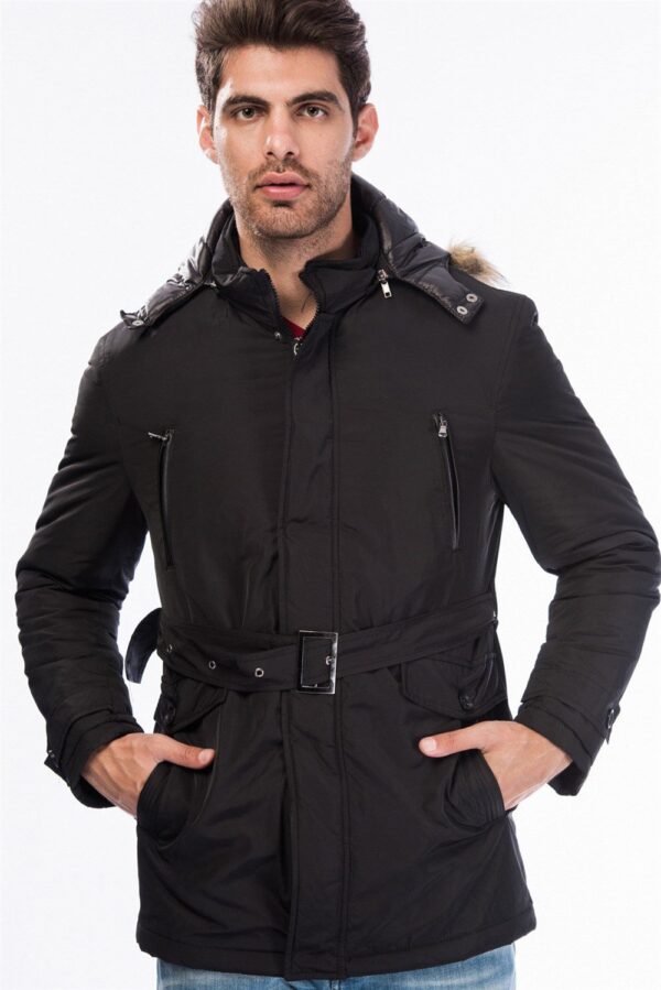 M8633 DEWBERRY MEN'S COAT-BLACK