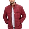 M8640 DEWBERRY MEN'S COAT-BURGUNDY