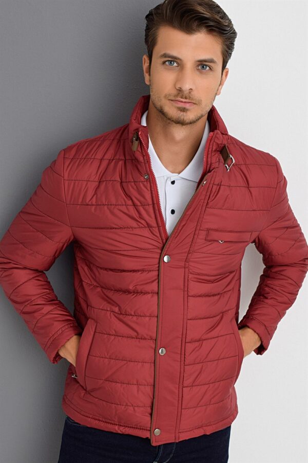 M8644 DEWBERRY MEN'S COAT-BURGUNDY