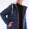 M8645 DEWBERRY MEN'S COAT-NAVY BLUE