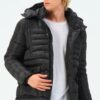 M8657 DEWBERRY MEN'S COAT-BLACK