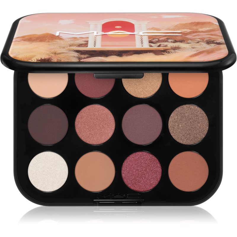 MAC Cosmetics Connect In Colour Eye Shadow Palette 12 shades szemhéjfesték paletta árnyalat Future Flame 12