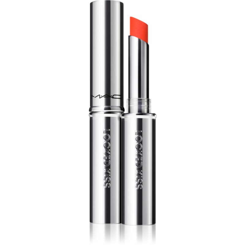 MAC Cosmetics Locked Kiss 24h Lipstick Ultra matt hosszantrató rúzs árnyalat Renegade 1.8 g