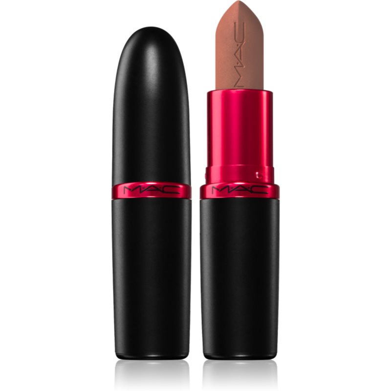 MAC Cosmetics MACximal Silky Matte Viva Glam Lipstick mattító rúzs árnyalat Viva Equality 3