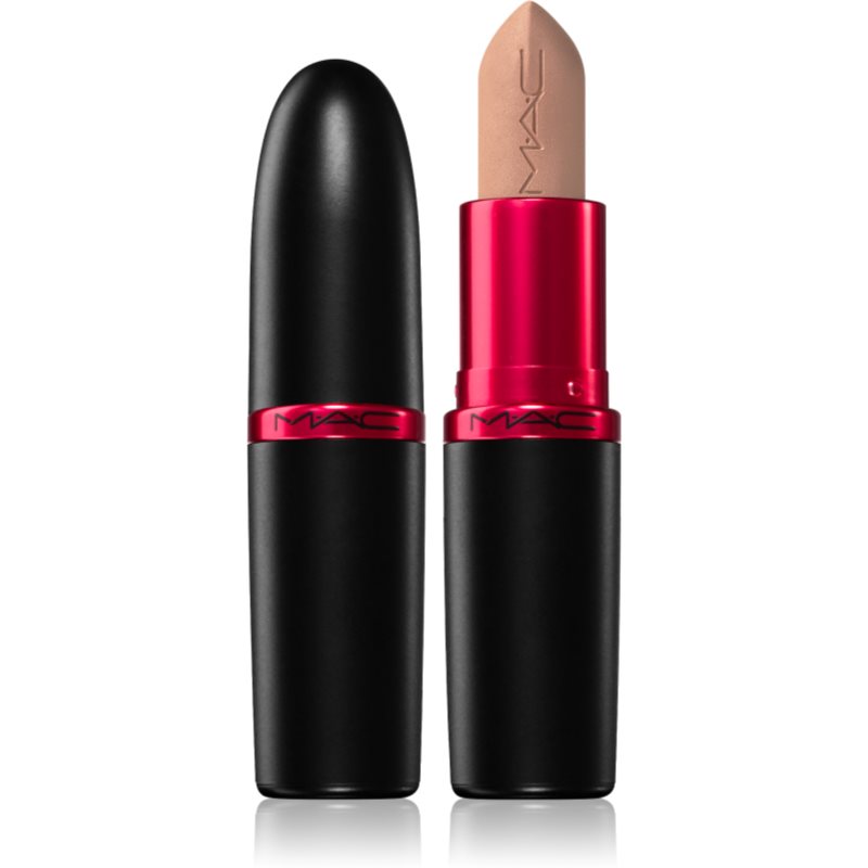 MAC Cosmetics MACximal Silky Matte Viva Glam Lipstick mattító rúzs árnyalat Viva Planet 3.5 g