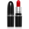 MAC Cosmetics MACximal Sleek Satin Lipstick Mini selyem rúzs a tökéletes küllemért árnyalat CENTRE OF ATTENTION 1.5 g