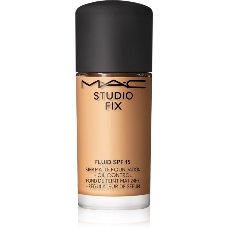 MAC Cosmetics Mini Studio Fix Fluid SPF 15 24HR Matte Foundation + Oil Control mattító alapozó SPF 15 árnyalat NC30 15 ml-Ár