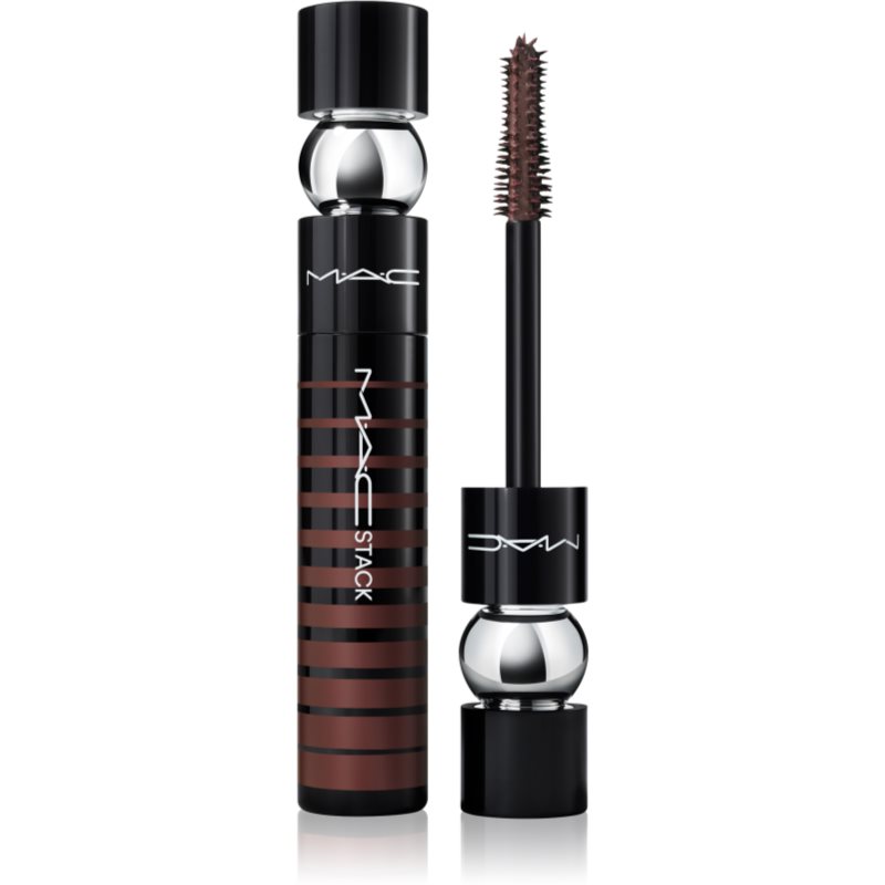 MAC Cosmetics M·A·CStack Mascara Superstack Mega Brush dúsító és hosszabbító szempillaspirál árnyalat Chestnut 12 ml-Ár