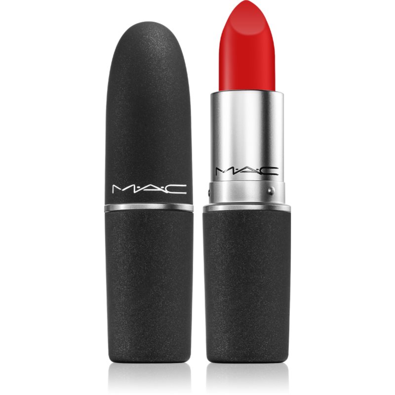 MAC Cosmetics Powder Kiss Lipstick mattító rúzs árnyalat You're Buggin'
