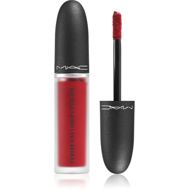 MAC Cosmetics Powder Kiss Liquid Lipcolour mattító folyékony rúzs árnyalat Haute Pants 5 ml-Ár