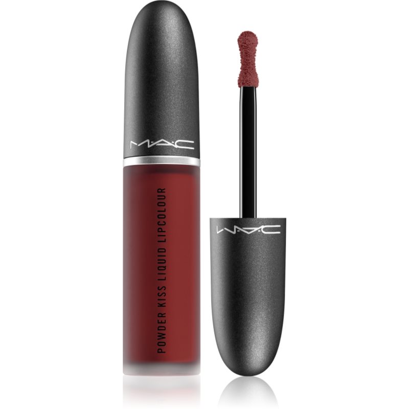 MAC Cosmetics Powder Kiss Liquid Lipcolour mattító folyékony rúzs árnyalat Make Love to the Camera 5 ml-Ár