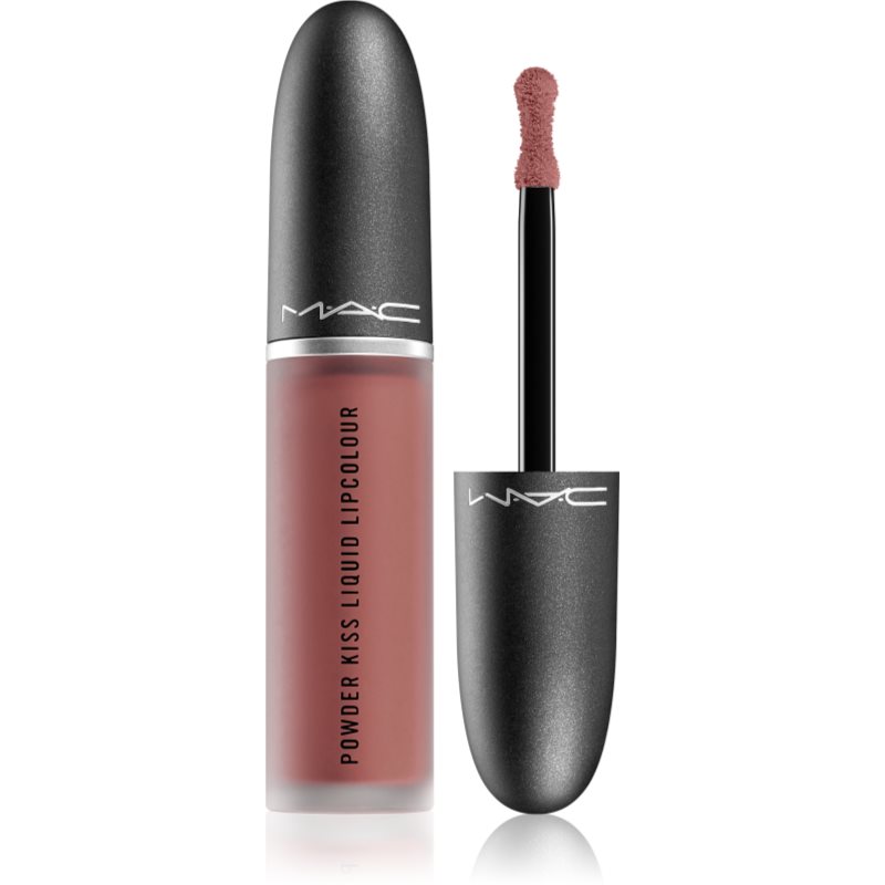 MAC Cosmetics Powder Kiss Liquid Lipcolour mattító folyékony rúzs árnyalat Over the Taupe 5 ml-Ár
