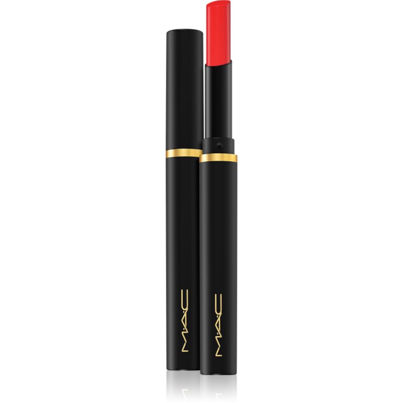 MAC Cosmetics Powder Kiss Velvet Blur Slim Stick hidratáló matt rúzs árnyalat Ruby New 2 g-Ár