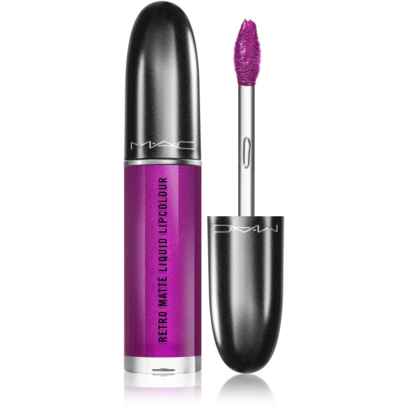 MAC Cosmetics Retro Matte Liquid Lipcolour matt ajakrúzs metálos hatással árnyalat 5 ml